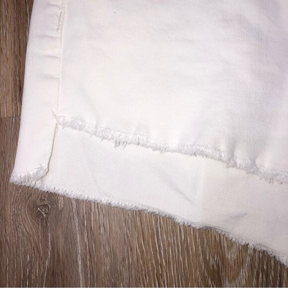 DL1961 Renee Cutoff Denim Shorts in Alpine White Size 25 EUC - Picture 7 of 14